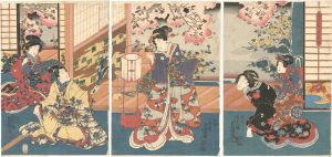 Toyokuni III / 當世美人風流遊 [當世美人風流遊]