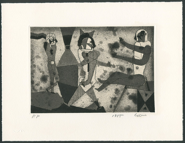 Tanigawa Koichi “銅版画集『ガソリン・オペラ』より”