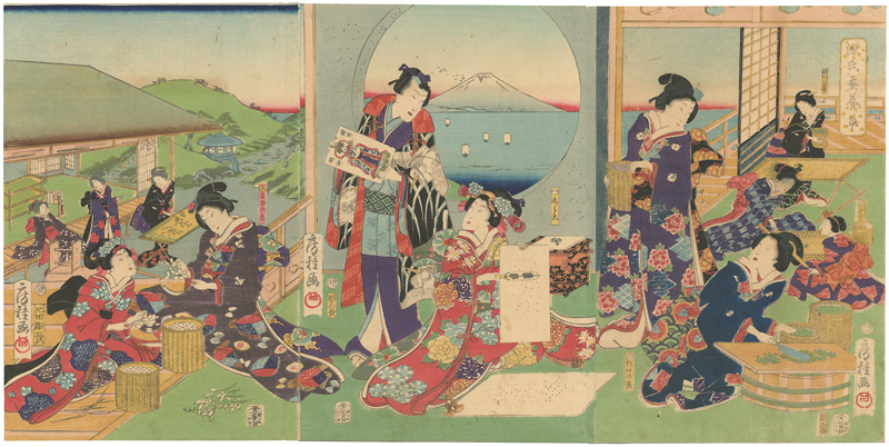 房種「源氏蚕養草」