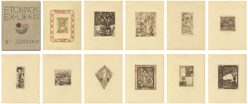 Sekino Junichiro “ETCHINGS EX-LIBRIS”