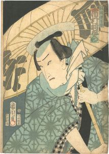 Kunichika / 船頭伊之助／市村羽左衛門 [船頭伊之助／市村羽左衛門]