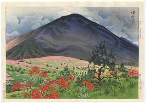 Ito Shinsui / 10 Sights of Shinano / Field of Azalea in the Early Summer