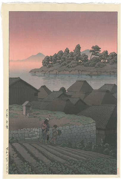 Kawase Hasui “天草本領”