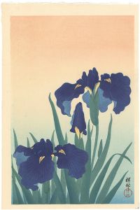 Ohara Koson(Shoson) / Rabbit-ear Iris