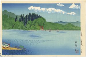 Tokuriki Tomikichiro / Lake Nojiri, Shinano