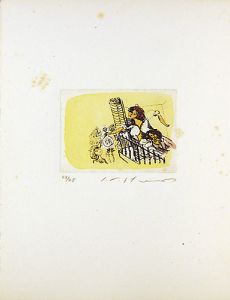 池田満寿夫「「まのん」より 6」