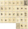 銅版画集　クロッキー　ジャポネ