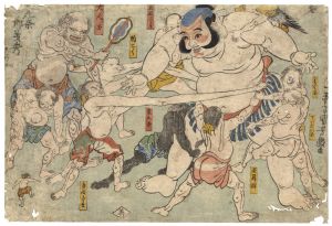 戯画　朝比奈義秀