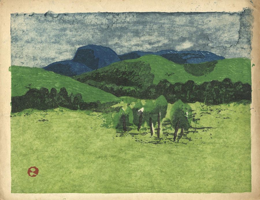 Azechi Umetaro “Shiga Highlands”