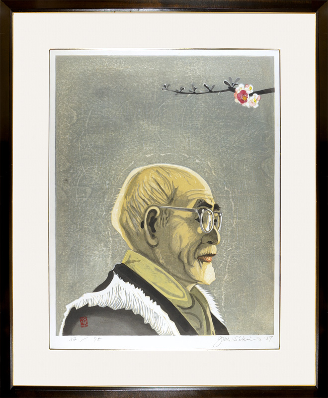 Sekino Junichiro “Portrait of Shiga Naoya”