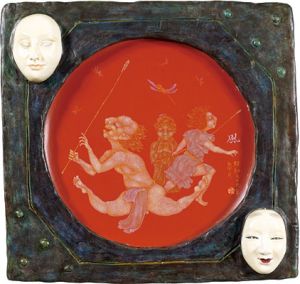 Takamatsu Junichiro / 自筆画　風