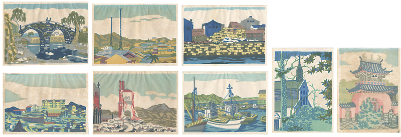 Matsuzaki Uichi “Famous Places of Nagasaki (tentative title)”