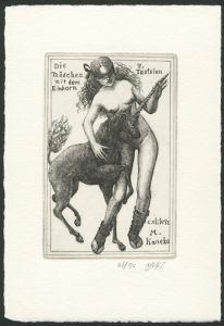 Meiner einzigen Sehnsucht Die Madchen mit dem Einhorn V. Tastsinn