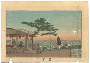 True Pictures of Famous Places of Tokyo / Atago Hill