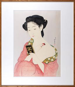 Woman Applying Makeup 【Reproduction】