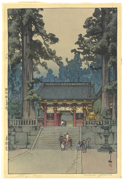 Yoshida Hiroshi “Toshogu Shrine”
