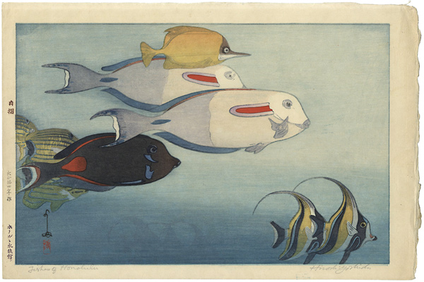 Yoshida Hiroshi “The Honolulu Aquarium”