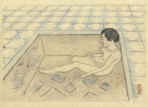 石井鶴三「温泉」