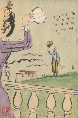Kawakami Sumio “Painting : Exotic Landscape (tentative title)”
