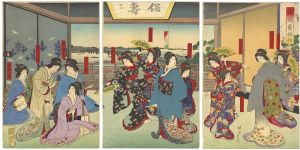柳橋藝妓粧