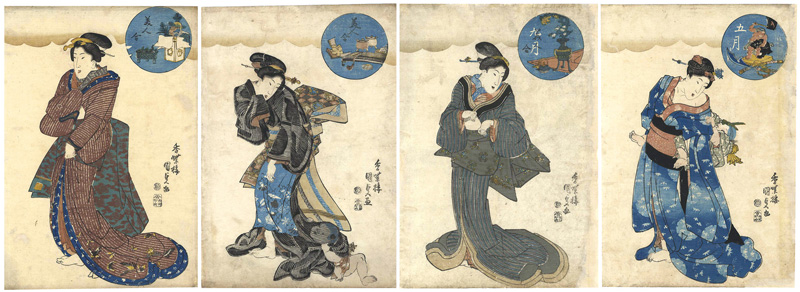 Kunisada I “Comparison of Beauties”