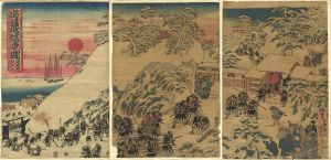 Kunisada I / Burn Incense Scene of 47 Ronin (Chusingura) [忠臣蔵焼香ノ図]