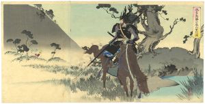 Toshikata / Honda Tadakatsu at Battle of Komaki [本多忠勝小牧山軍功図]