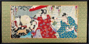 Kochoro / Kabukiza Shin Kyogen / starlight night / Kamakura-a scene of stone step [歌舞伎座新狂言　星月夜　鎌倉石段之場]