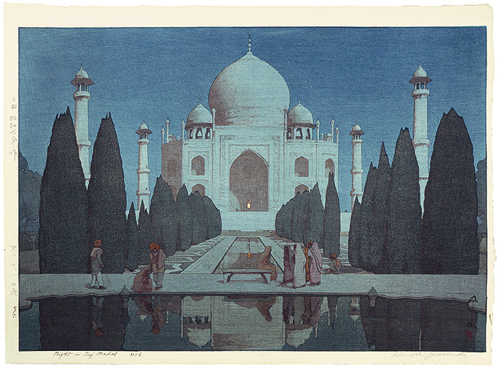 Yoshida Hiroshi “The Taj Mahal at Night No.6”