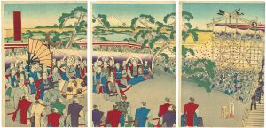 幕府御本丸棟上式之図