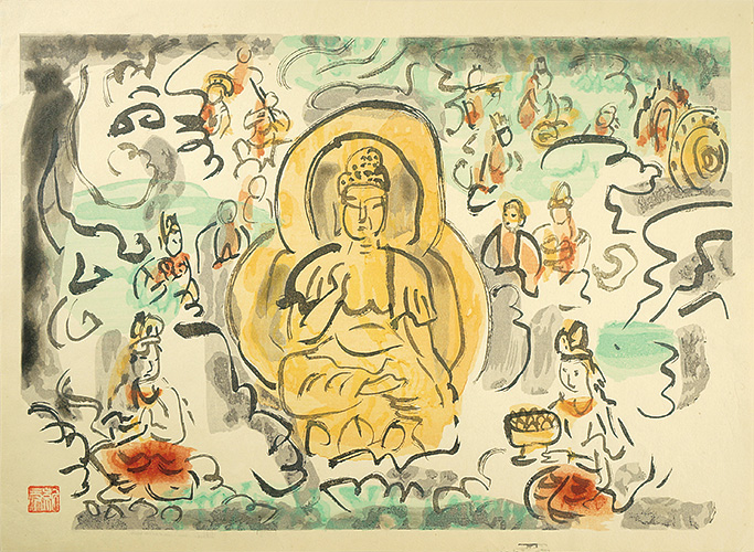 Nakagawa Kigen “Buddhist painting (tentative title)”
