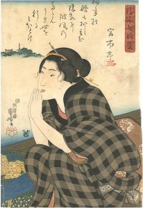 縞揃女弁慶　玉藻