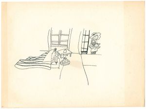 Oba Hiroshi / 自筆画稿