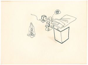 Oba Hiroshi / 自筆画稿