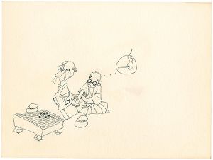 Oba Hiroshi / 自筆画稿