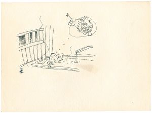 Oba Hiroshi / 自筆画稿