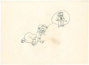 Oba Hiroshi / 自筆画稿