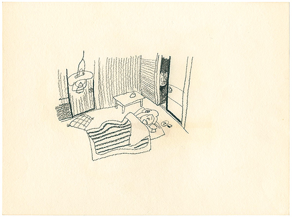 Oba Hiroshi “自筆画稿”