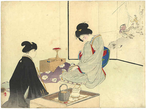 Mizuno Toshikata “Kuchi-e Print”