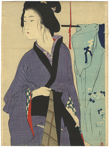 Kaburaki Kiyokata “Kuchi-e Print”