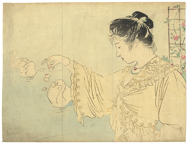 Kaburaki Kiyokata “Kuchi-e Print”