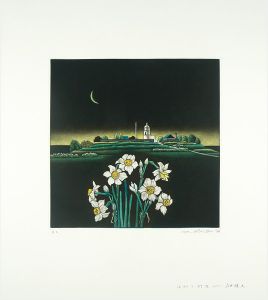 広田雅久「水仙と灯台」