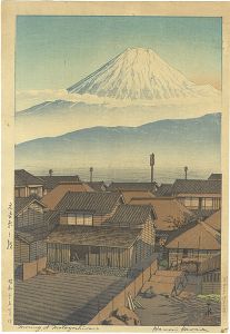 Morning at Moto-yoshiwara 