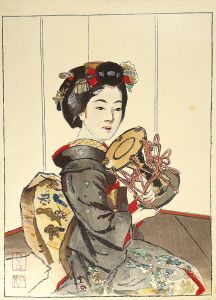Nakazawa Hiromitsu / An Apprentice Geisha (Maiko)