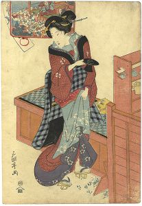 Gokotei (Sadakage) / Beauty [美人画]