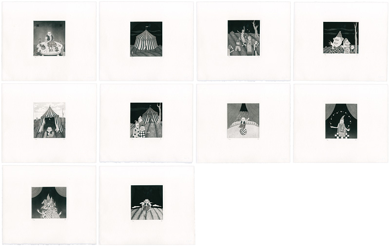 Matsuzaki Shigeru “銅版画集　CARNIVAL”