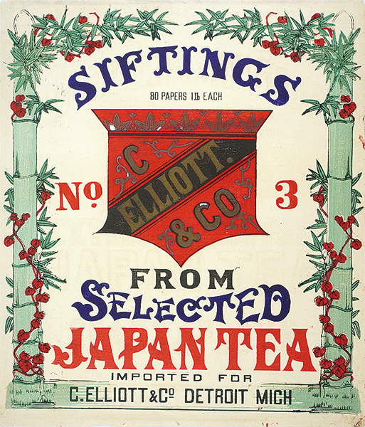 Unknown “Labels on Exported Japanese Teas”