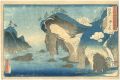 六十余州名所図会　能登　瀧之浦