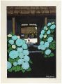 Gate with Hydrangea