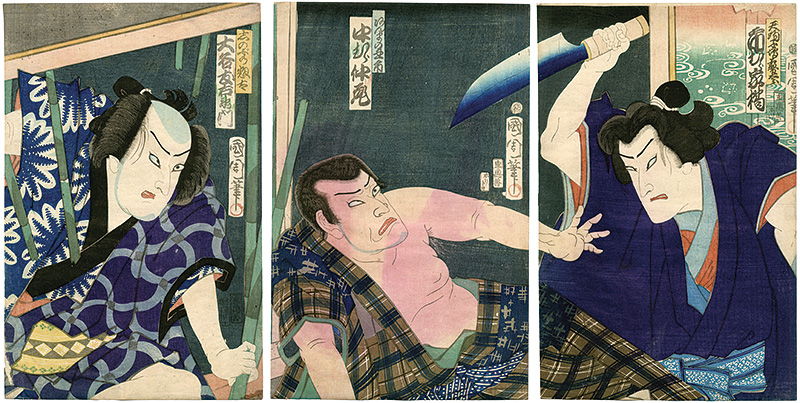 Kunichika “隅田川鴬音曽我”